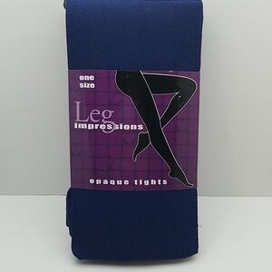 Leg Impressions Printed Tights One Size